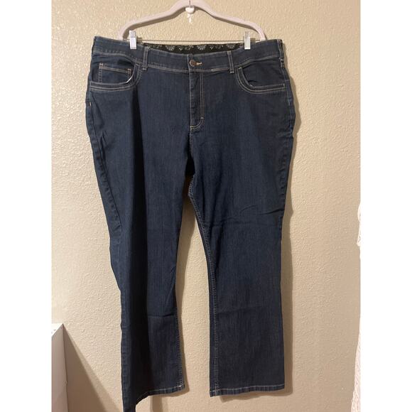 Riders by Lee women’s comfort no gap waist span jeans with stretch size 24W - Picture 1 of 8